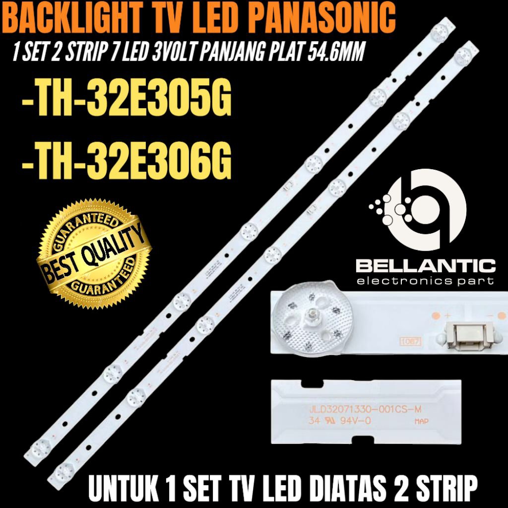 BACKLIGHT TV LED PANASONIC 32 INCH TH-32E305G- TH-32E306G BACKLIGHT TV LED PANASONIC