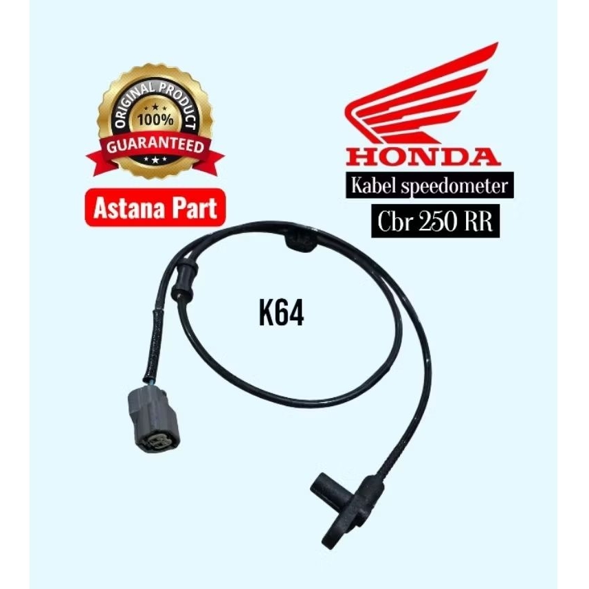 Sensor Wheel Speed Kabel Spedo Meter Honda CBR 250 RR Led Part K64 Original