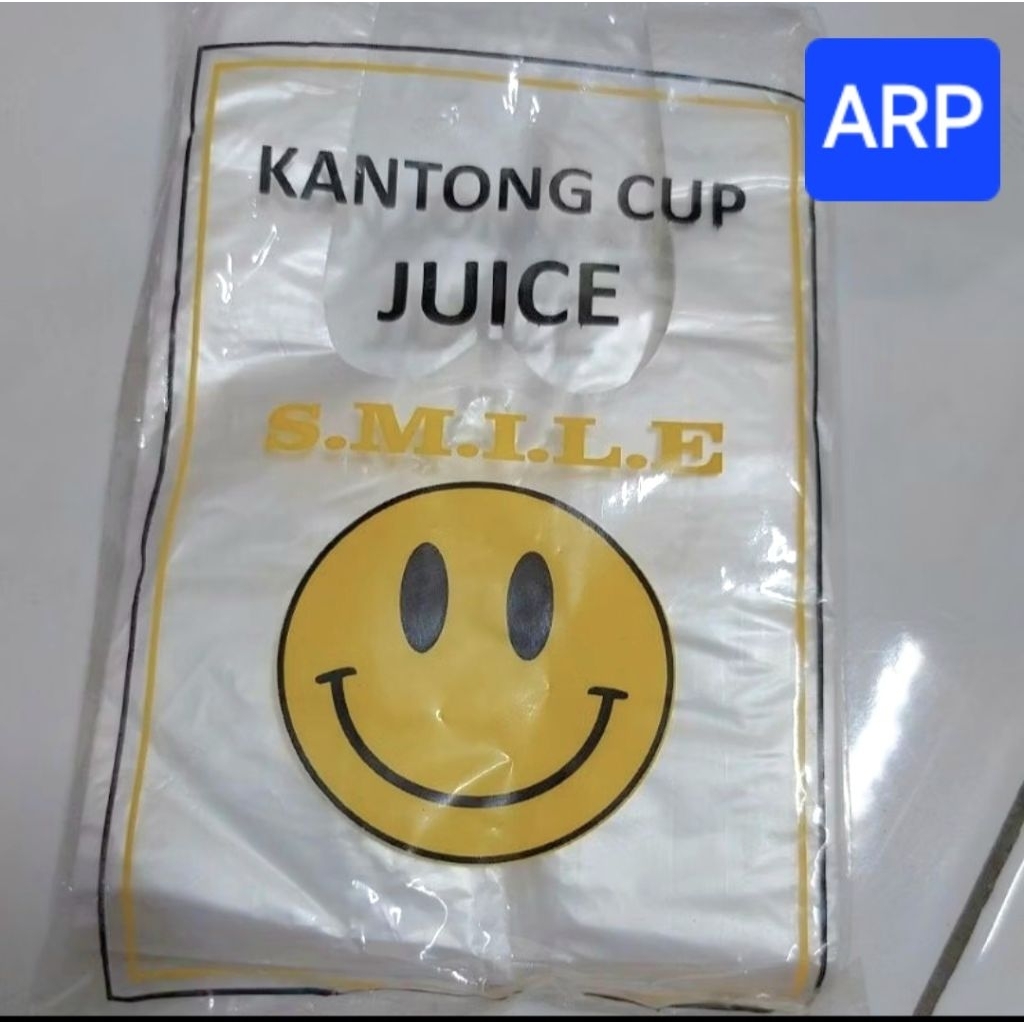 Kantong Cup Jus 1CUP/Kantong Jus Murah 1CUP/Kantong gelas Juice 1cup/Kantong jus Bening 1cup/Kantong