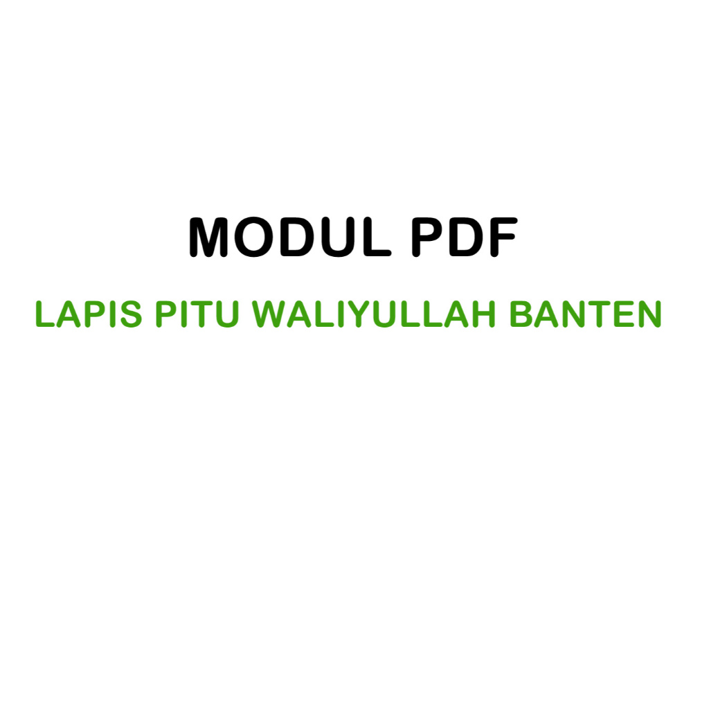 Kitab Warisan - Lapis Pitu Banten Special