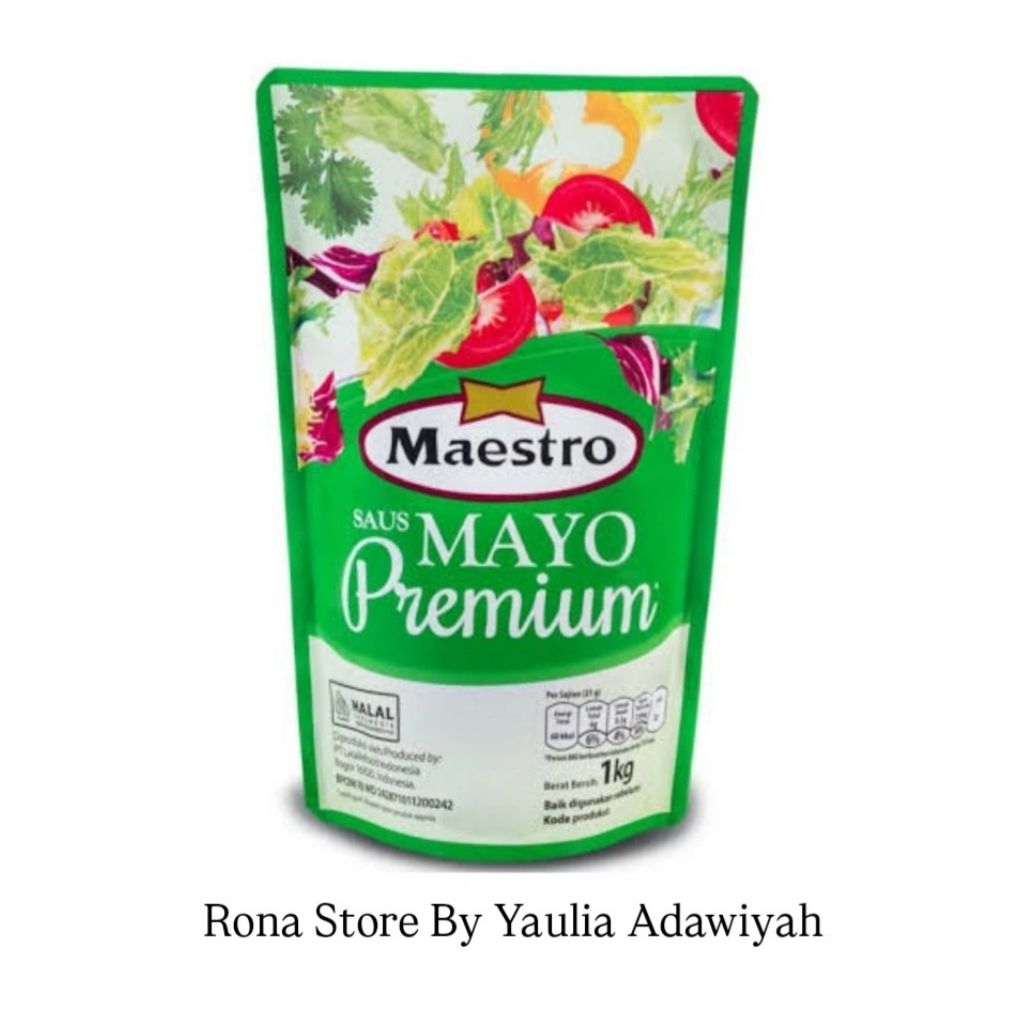 

Mayones Meastro Mayonnaise 1 Kg