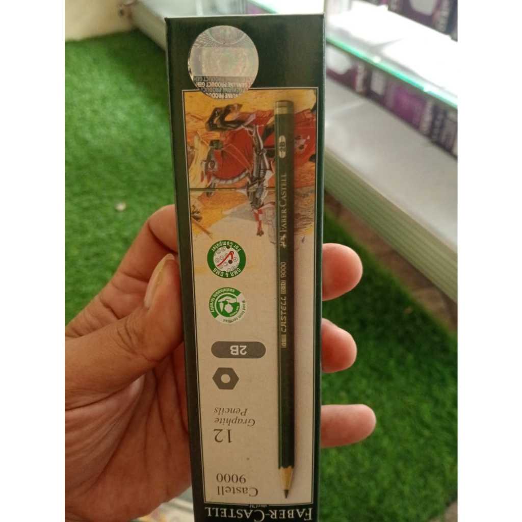 

Pensil Kayu Faber Castell 2B 1 Pack isi 12 - Pensil 2B Pensil Kayu 2B