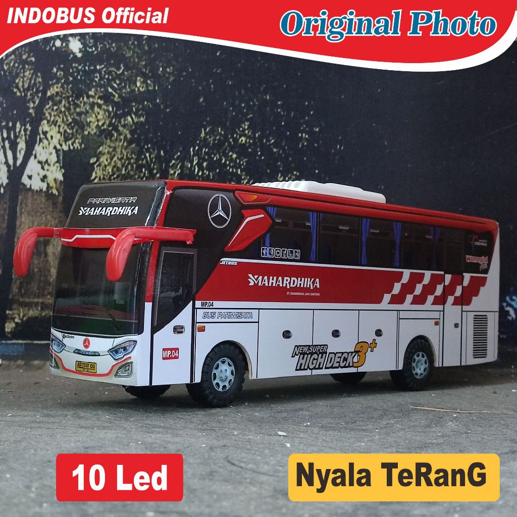 Miniatur Bus Bis MAHARDIKA JB3 Voyager Pariwisata