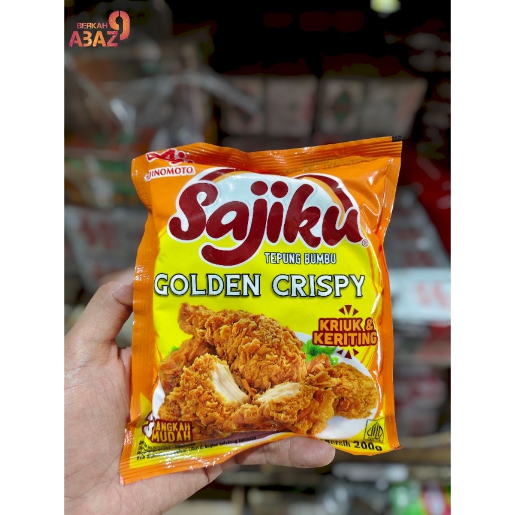 

Sajiku Tepung Bumbu Golden Crispy 200g