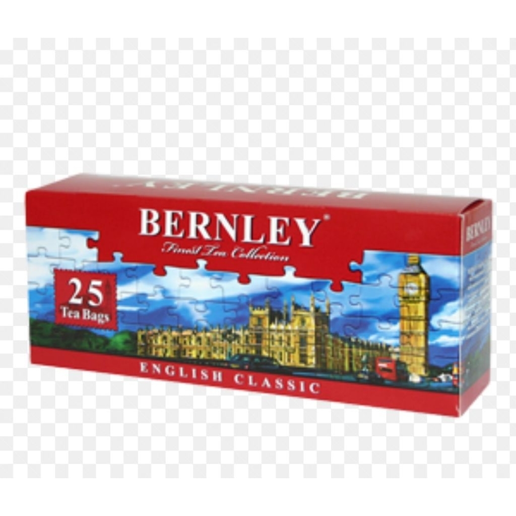 

BERNLEY English Classic Tea - Teh impor premium isi 25 tea bags