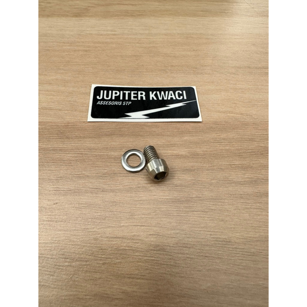 baut Stainless drat 10 panjang 1cm ,baut stenlis m6 x 10, baut tutup rantai jupiter , baut kupingan 