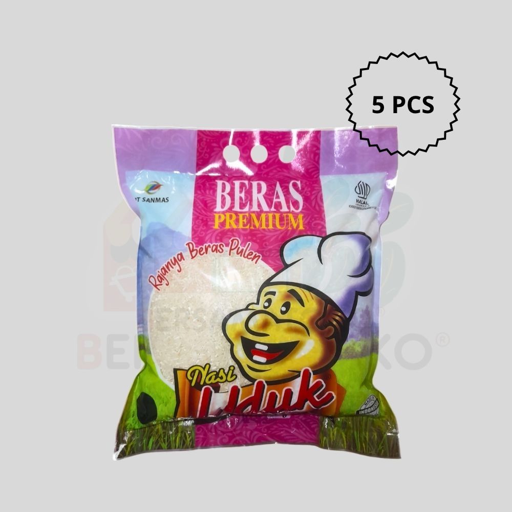 

Beras Premium Nasi Uduk 3kg Paket 5 Pcs