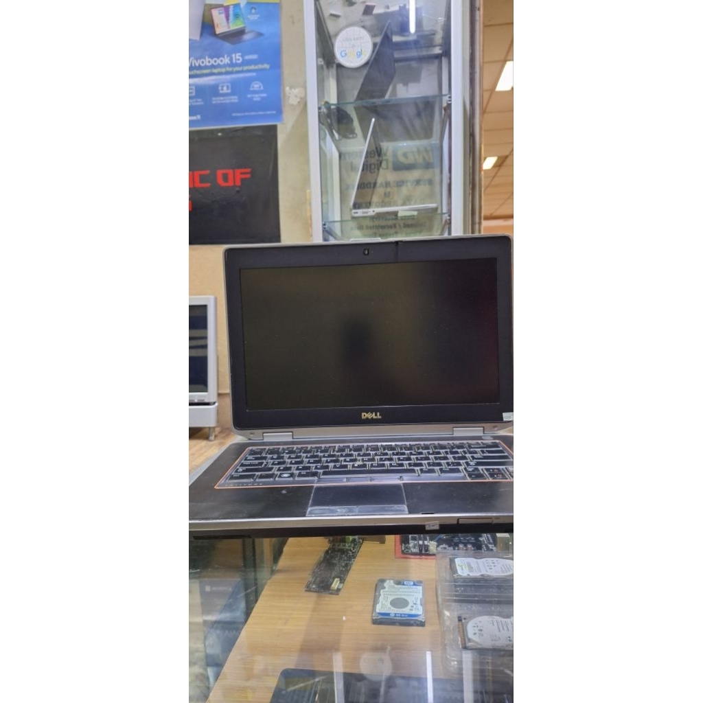 Laptop Dell 6430 core i5 gen 3 ram 8 ssd 256 gb