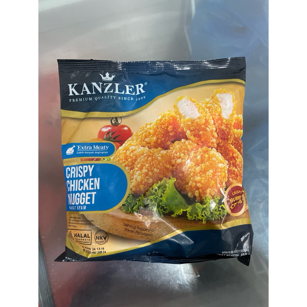 

[INSTANT] KANZLER CHICKEN CRISPY NUGGET NAGET 450GR