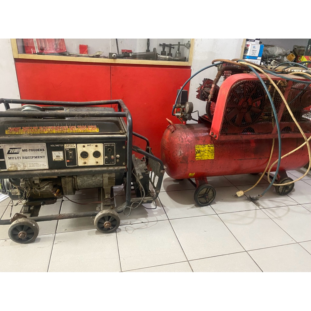 kompresor 3 silinder multipro  set jenset