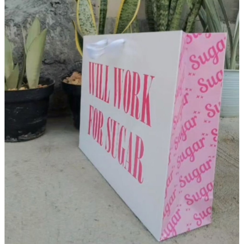 

paper bag custom full printing