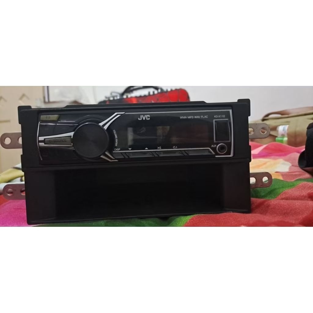 Tape mobil JVC KD-X110N original Datsun Go single headunit JVC USB