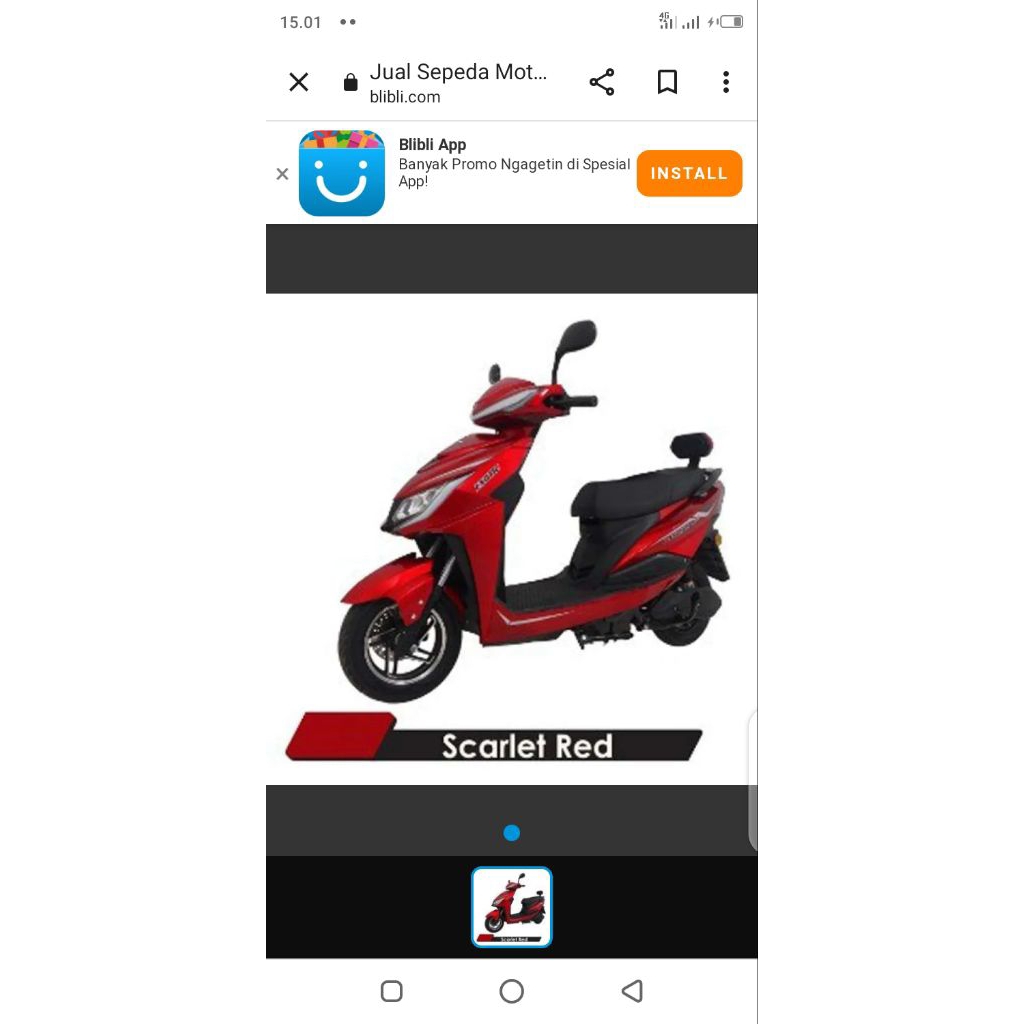 Exotic Mizone / motorlistrikmurah