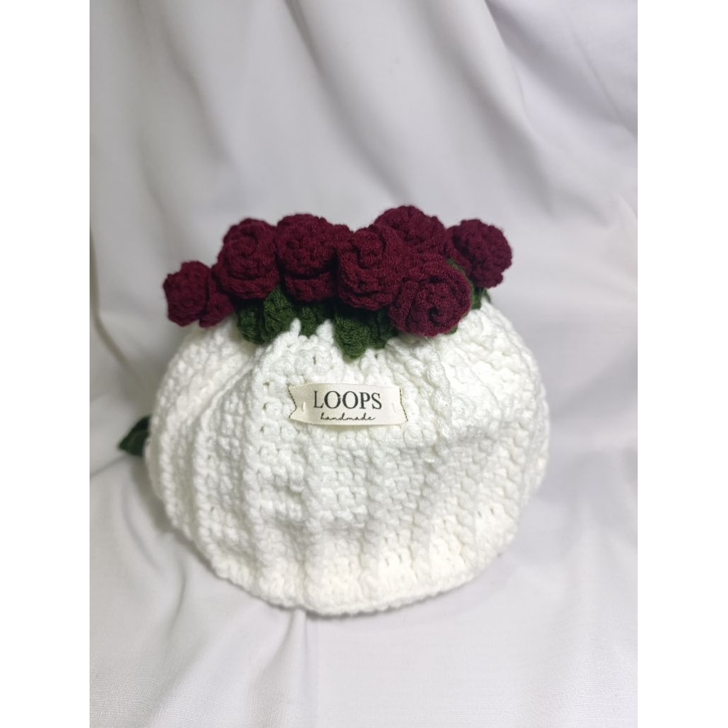 LOOPS TAS SERUT ROSE/TAS BUNGA MAWAR/TAS ROSE/TAS BUNGA/ TAS LUCU