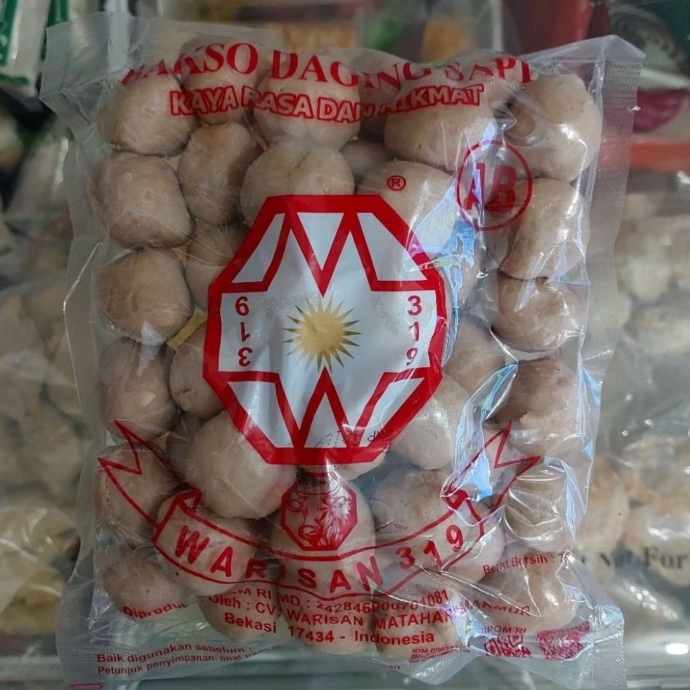 

[KEMASAN BARU] Bakso Warisan AB 50 butir