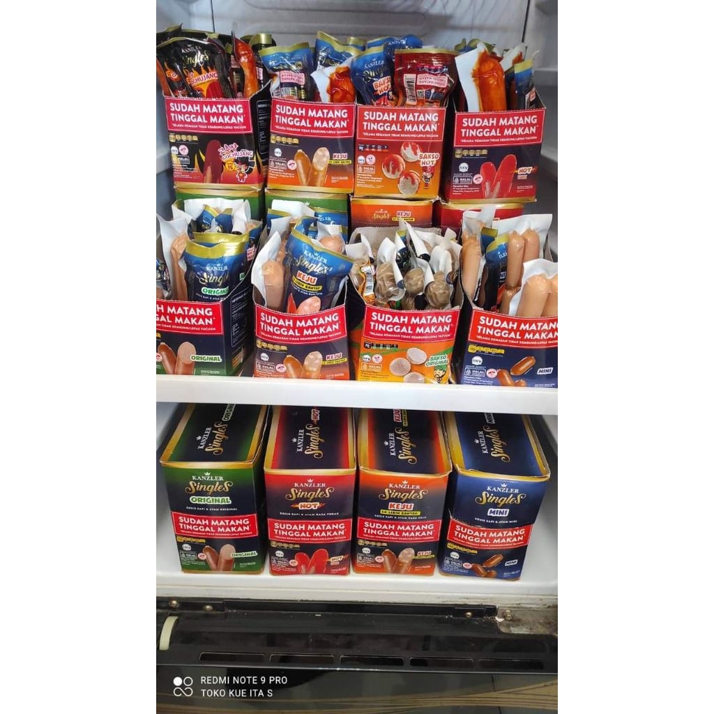 

Sosis Kanzler Singles 60gr