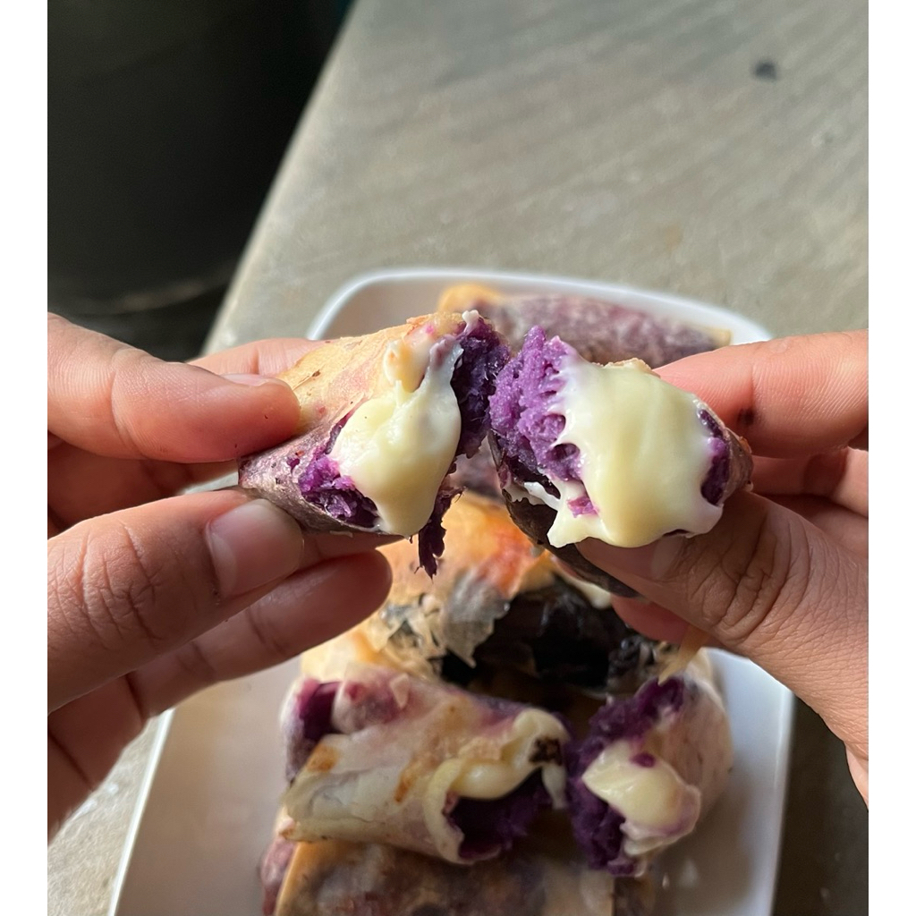 

LUMPIA UBI UNGU KEJU LUMER PREMIUM VIRAL !!