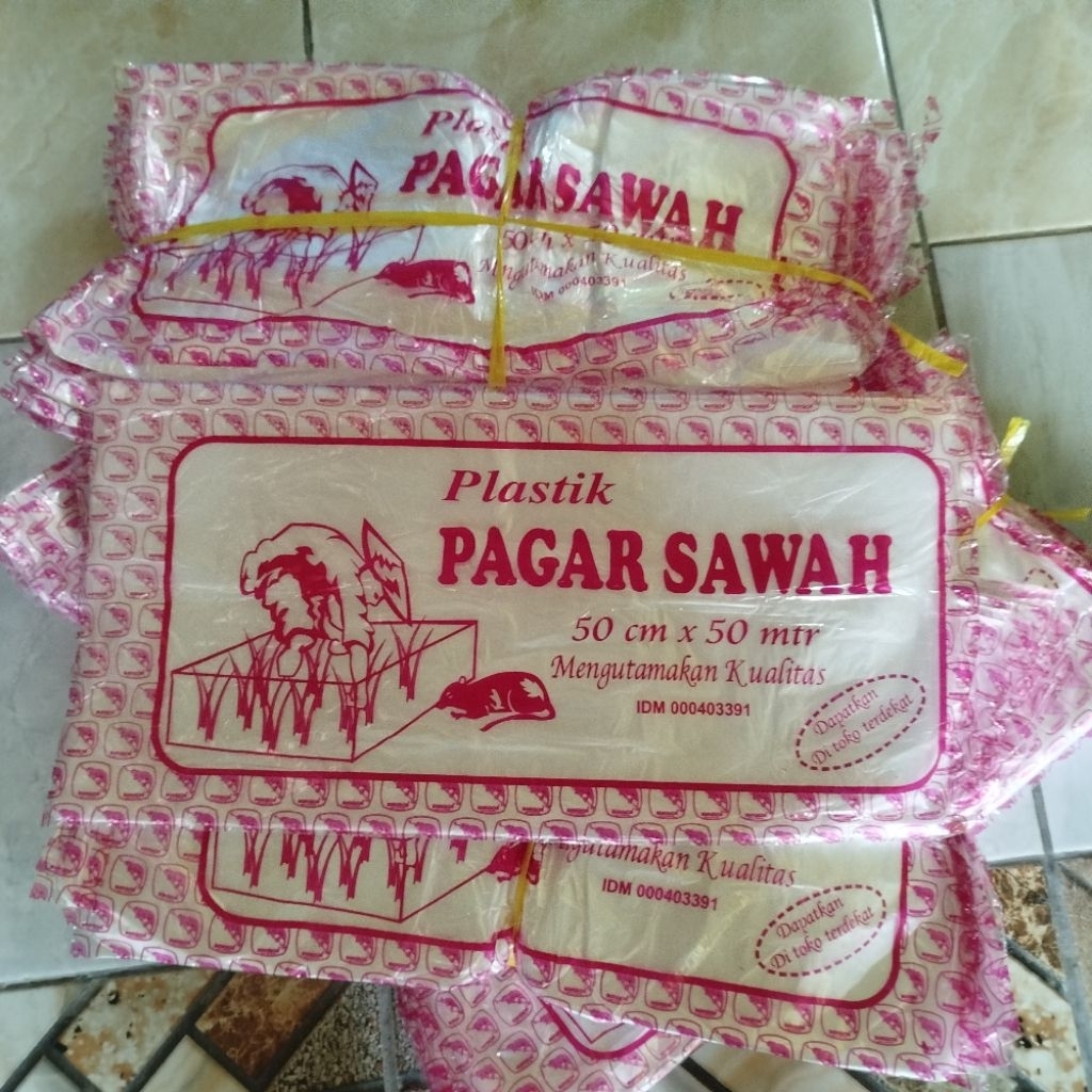 Plastik Pagar Sawah / Plastik Layangan Papiran / Plastik Balon Udara / Plastik Lampion