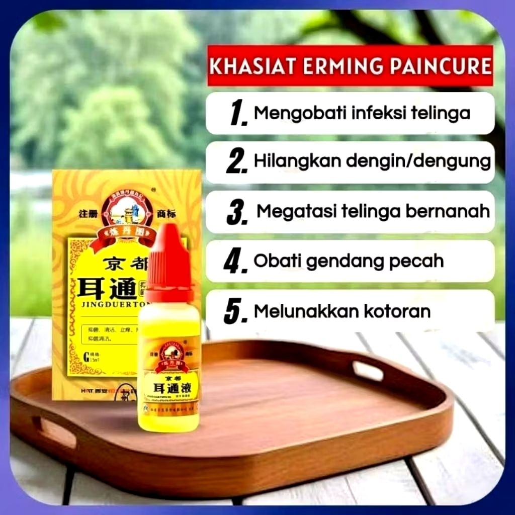 OBAT TETES TELINGA / TELINGA SAKIT / KURANG PENDENGARAN / DLL