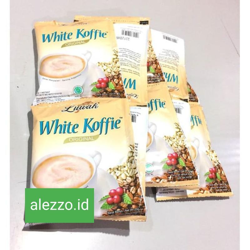 

Kopi Luwak White Coffee Original Per 1 Renceng si 10pcs