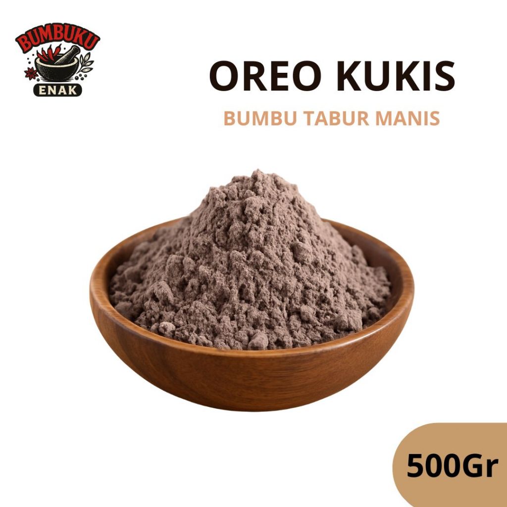 

Oreo Kukis Bumbu Tabur Manis 500gr – Topping Creamy Manis untuk Roti Bakar, Es Krim & Minuman Kekinian