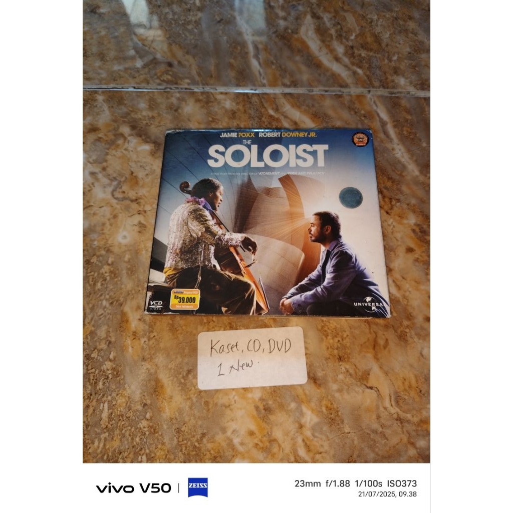 Kaset CD - The Soloist - Jamie Foxx Robert Downey Jr