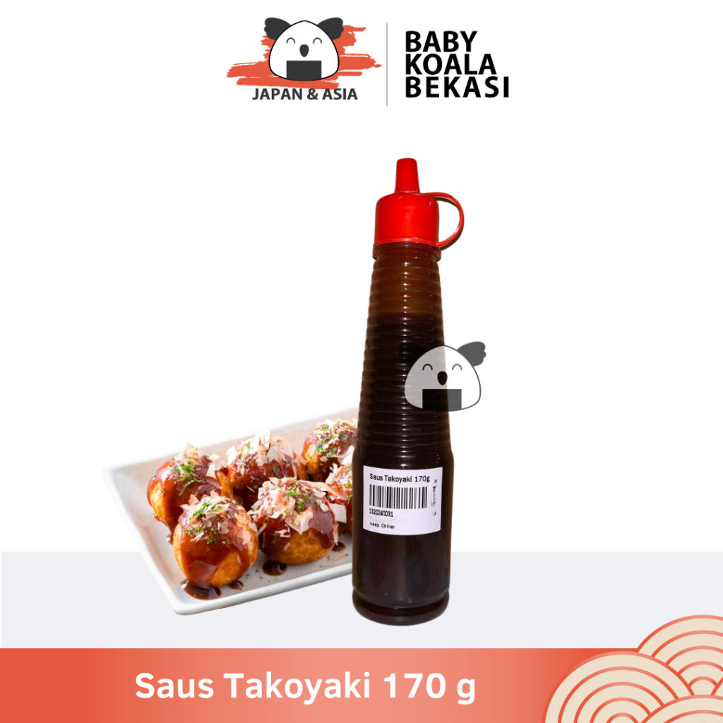 

TAKOYAKI SAUCE 170 g Halal │ Saus Topping Takoyaki & Okonomiyaki -BKB