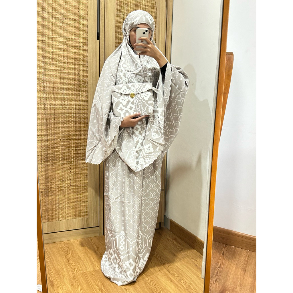 Mukena Maxmara Luxury 2 in 1 Printing by Azara Official Shop