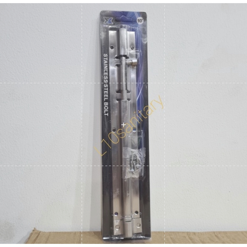 L10 Grendel Pintu 10” / Grendel Pintu Stainless Steel 25cm / Grendel Panjang Murah 10”