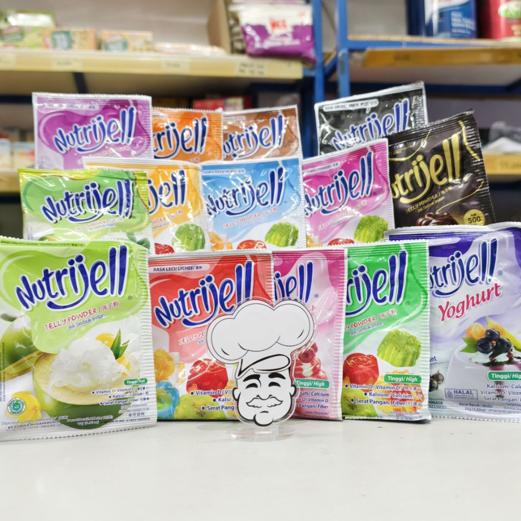 

Nutrijell Agar Agar Sachet 15g/20g