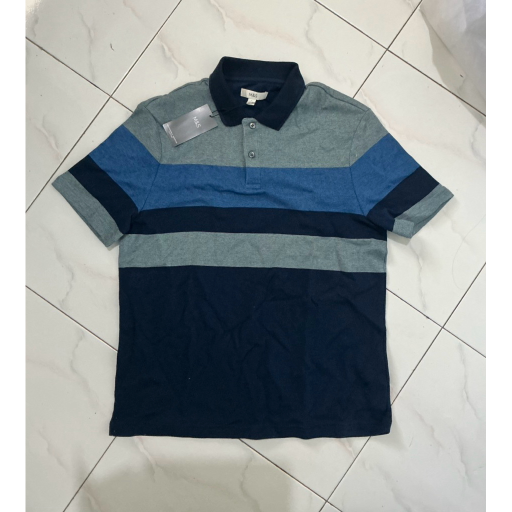 SALE Kaos Polo Pria Mark & Spencer ORI, Polo M&S Pria