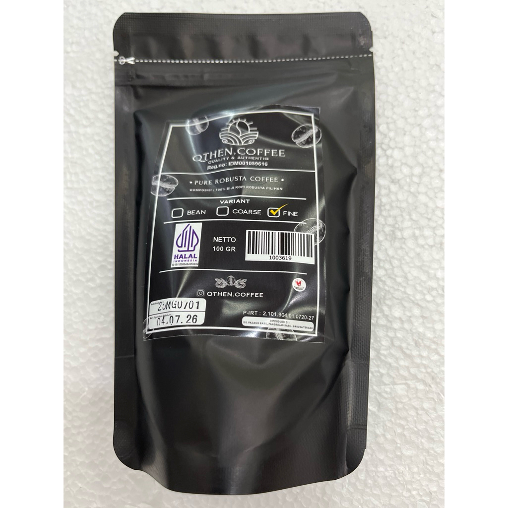 

kopi bubuk asli merk Qthen