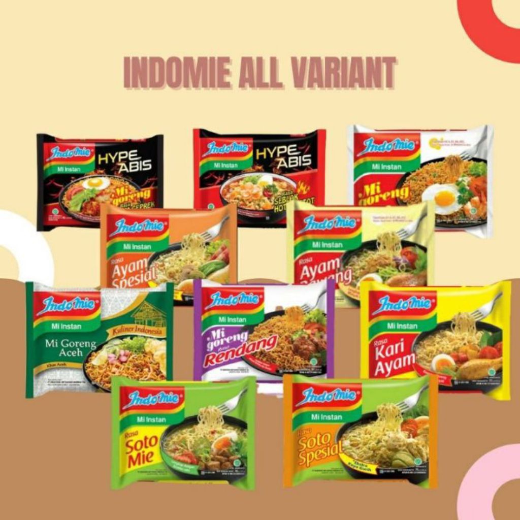 

INDOMIE GORENG ALL VARIAN