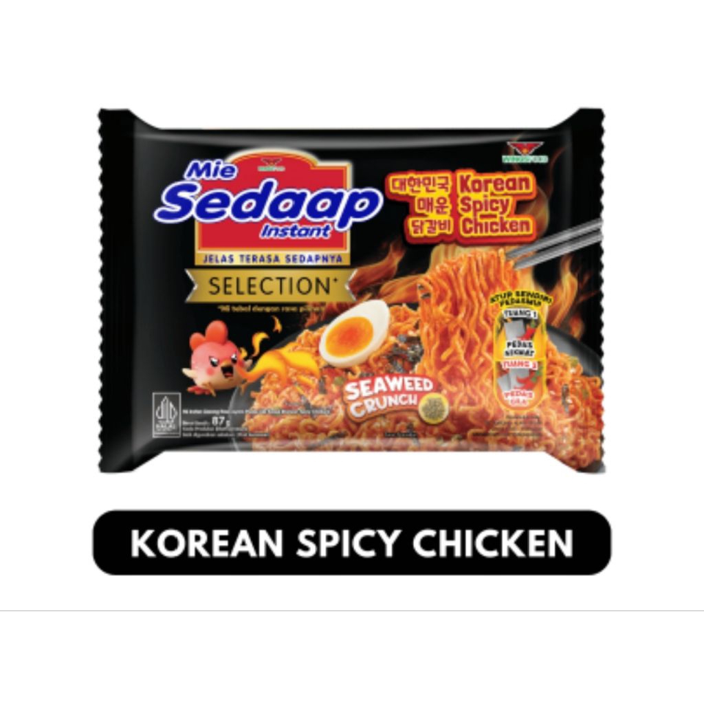 

MIE SEDAAP SELECTION MIE KOREA 1 DUS ISI 40PCS