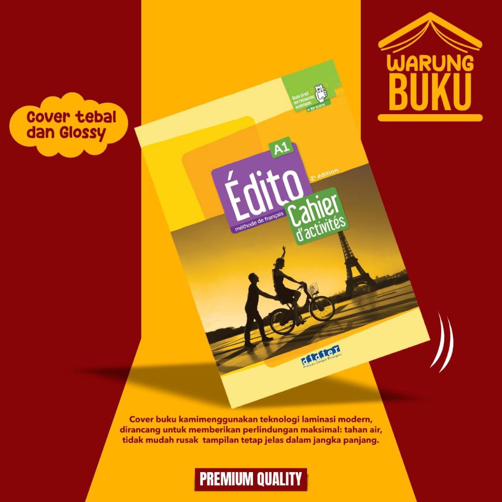 

Buku Belajar Bahasa Prancis Edito, Cahier d'Activites A1,A2