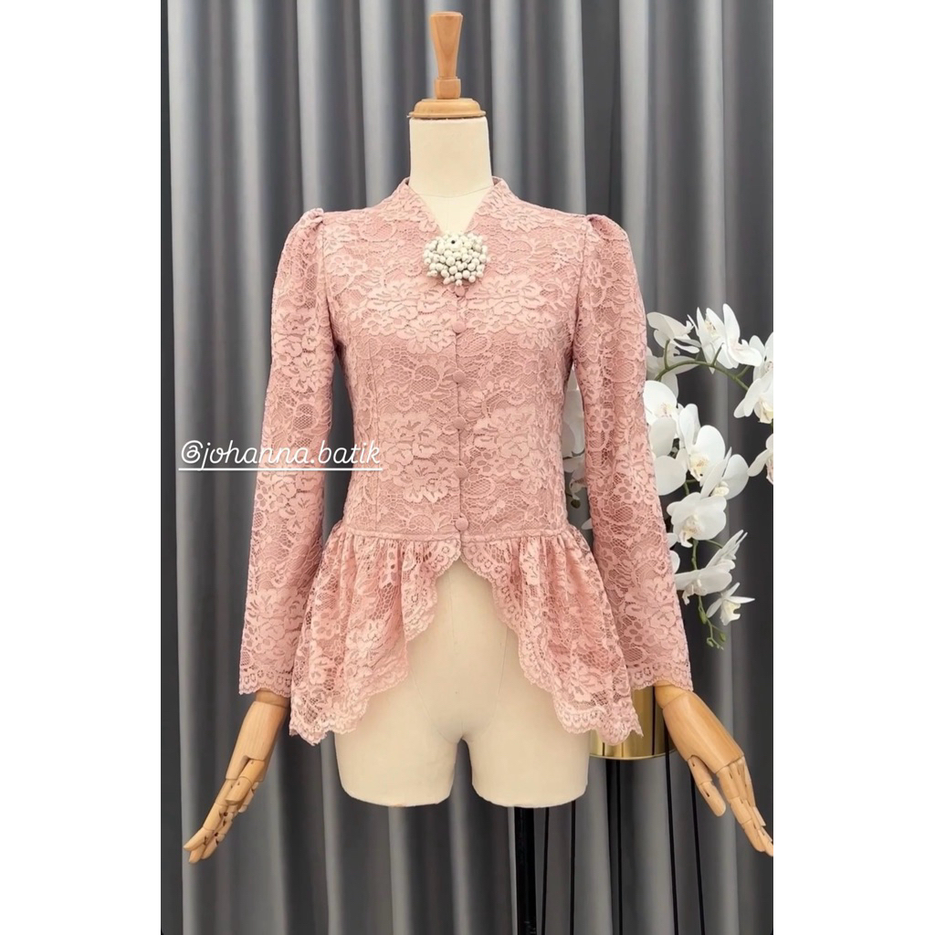 ATASAN KEBAYA WANITA MODERN DUSTY PINK