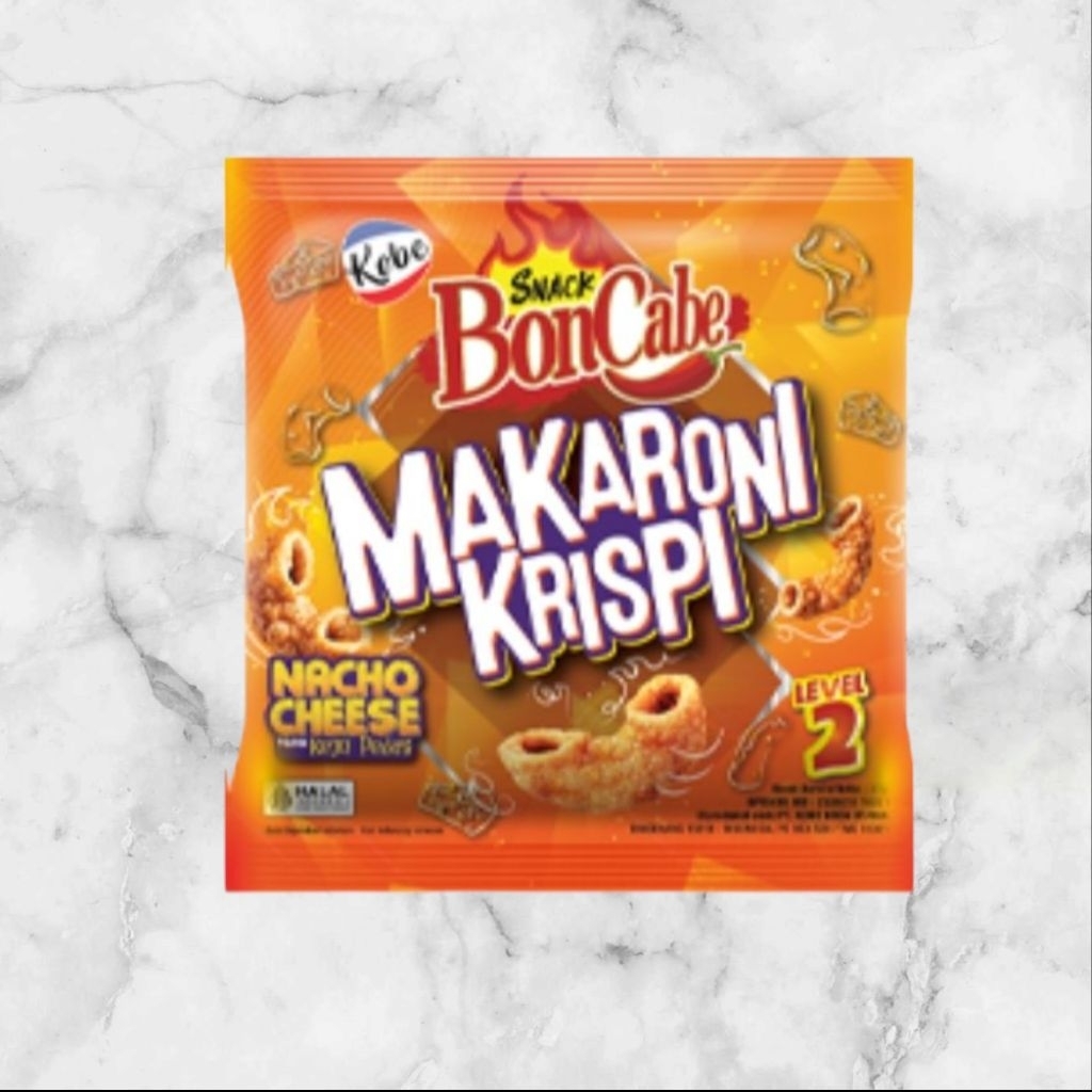 

MAKARONI crispy BON CABE mini level2 (27g serenceng isi 10pcs)