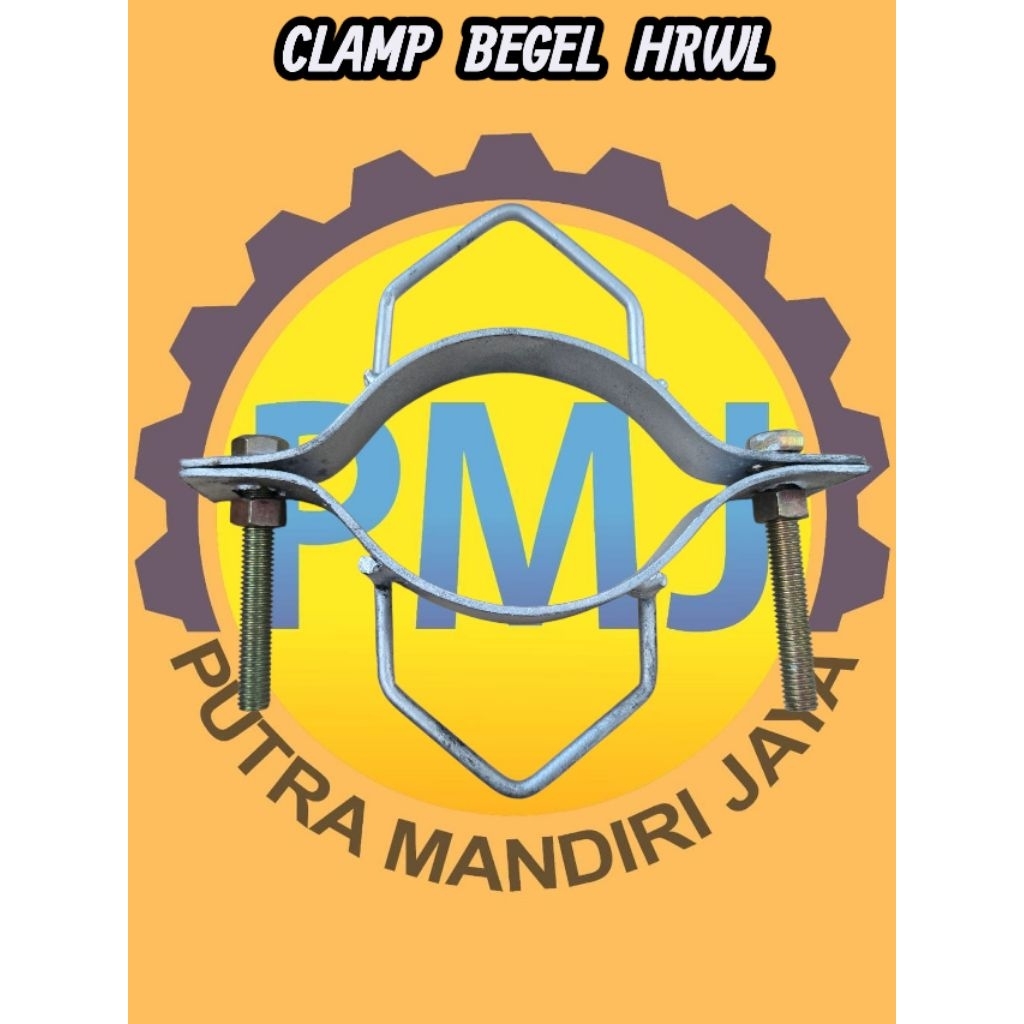 clamp begel HRWL / clamp tarik / clamp kuping / HRWL / klem tiang / clamp tiang fiber optik