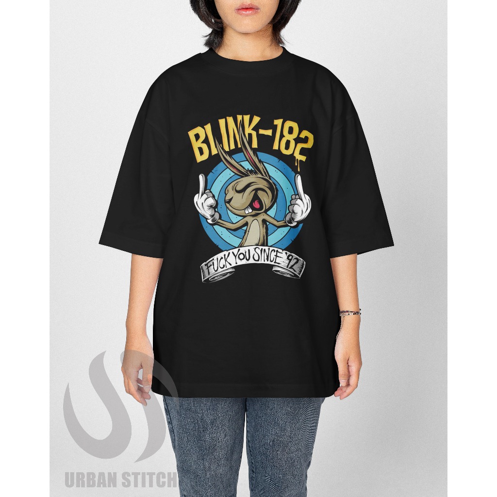 Kaos Oversize Band Blink 182  Kaos Oversize Blink 182 Official/Kaos Oversize Blink 182 Logo