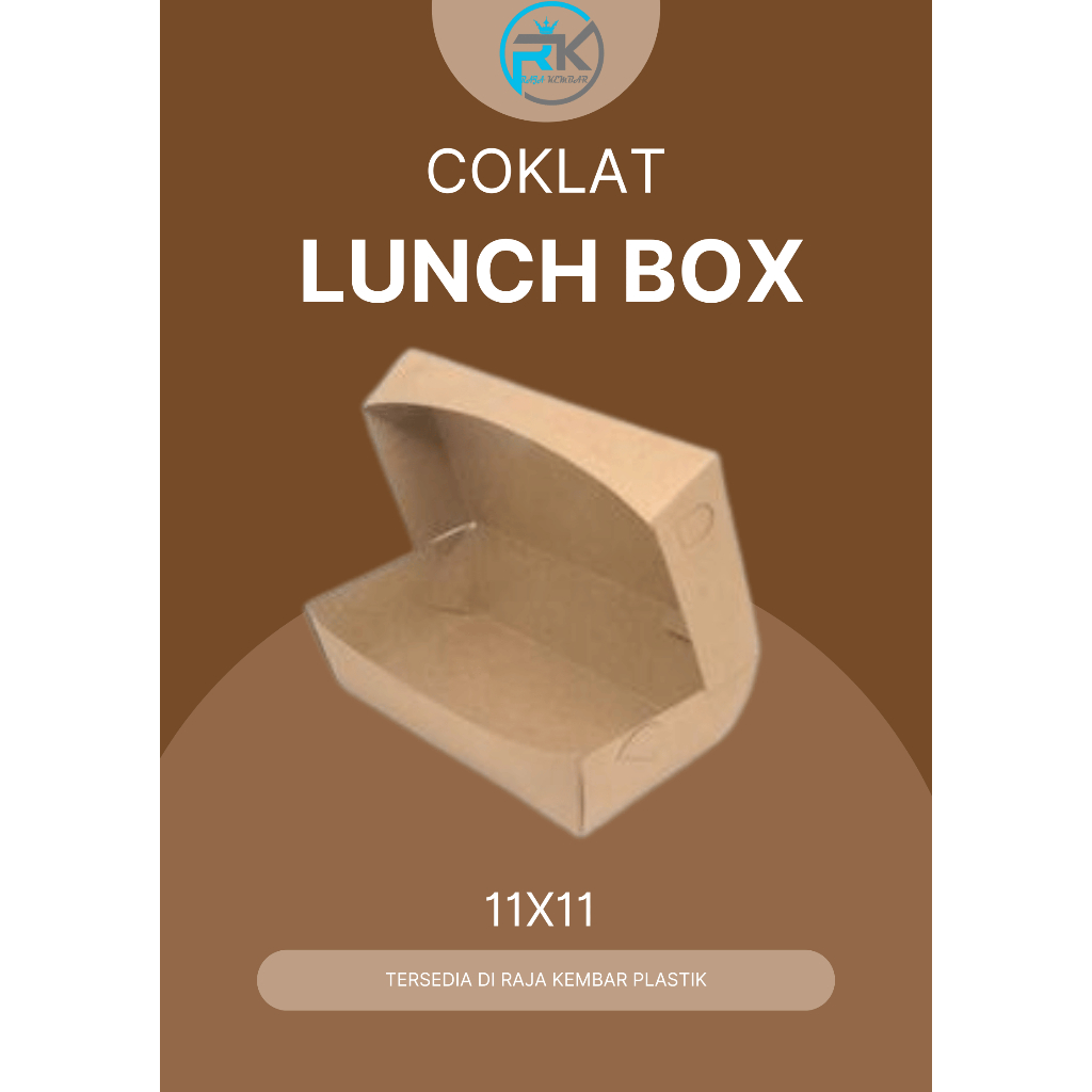 

LUNCH BOX COKLAT UK 11X11