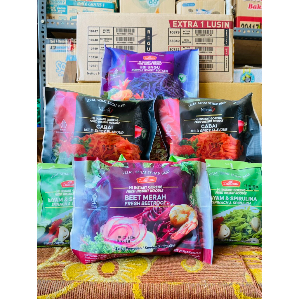 

‼️TERMURAH‼️ MIE INSTAN ORGANIK CAP ZUMAMI UK 80 GRAM
