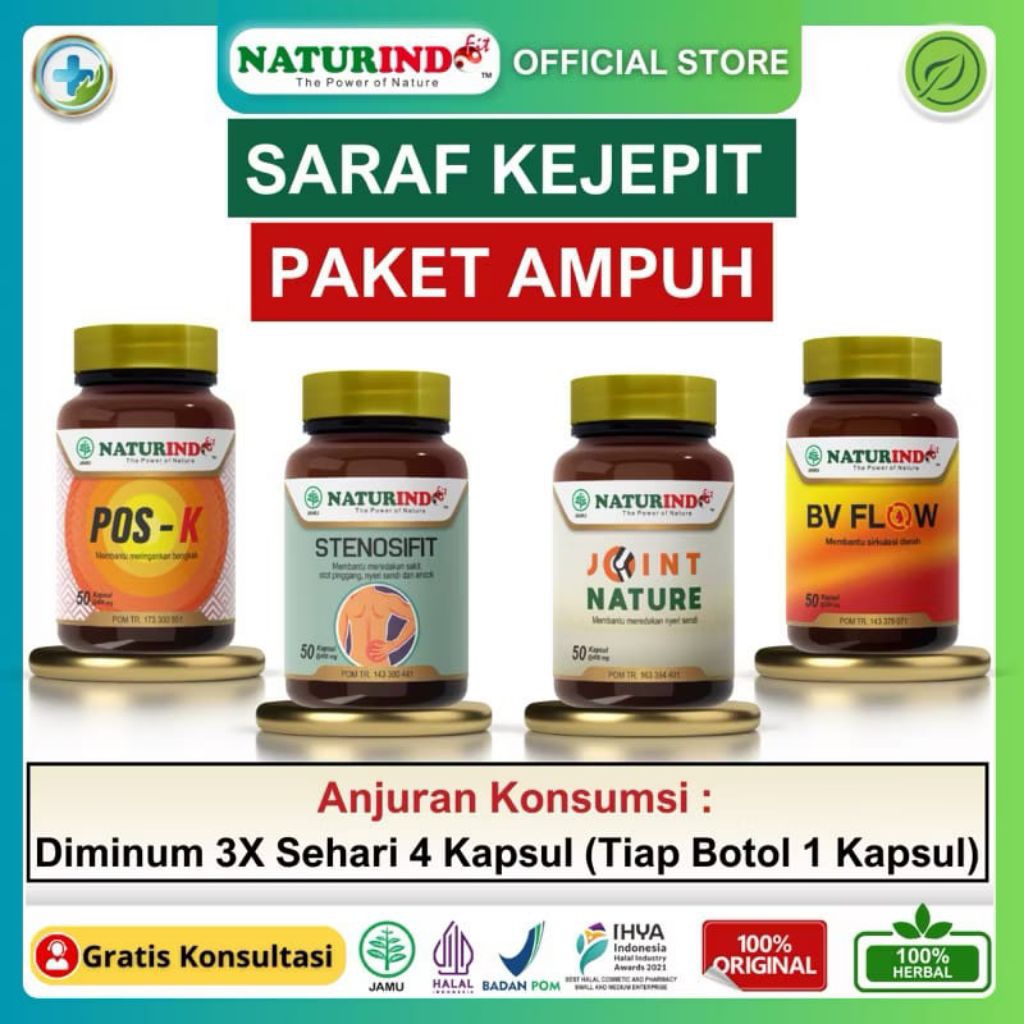 OBAT SARAF KEJEPIT AMPUH