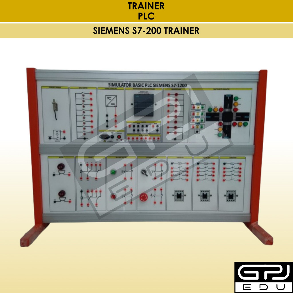 SIEMENS S7-1200 PLC TRAINER - STAND  TRAINER PLC SIEMENS S7-1200