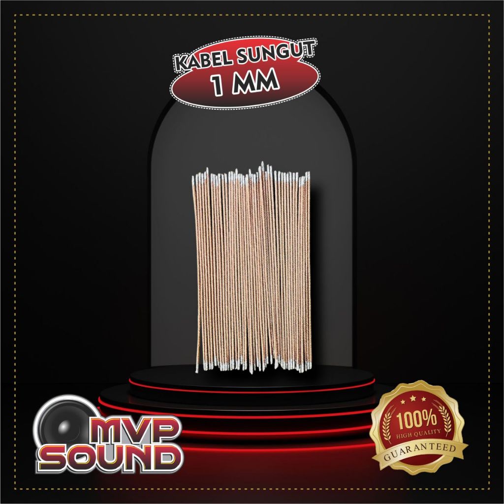 Kabel Sungut Speaker diameter 1 mm