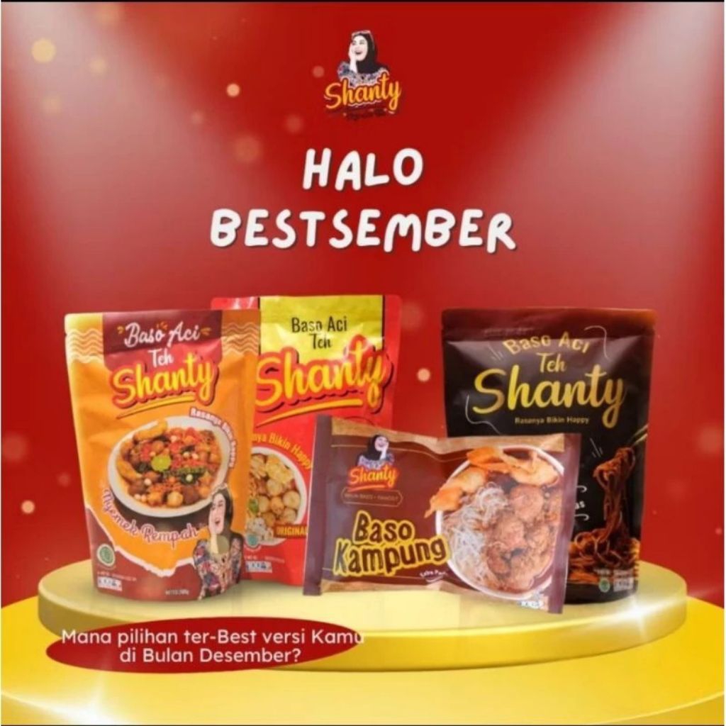

Paket Bundling 4 Varian Baso Aci Teh Shanty