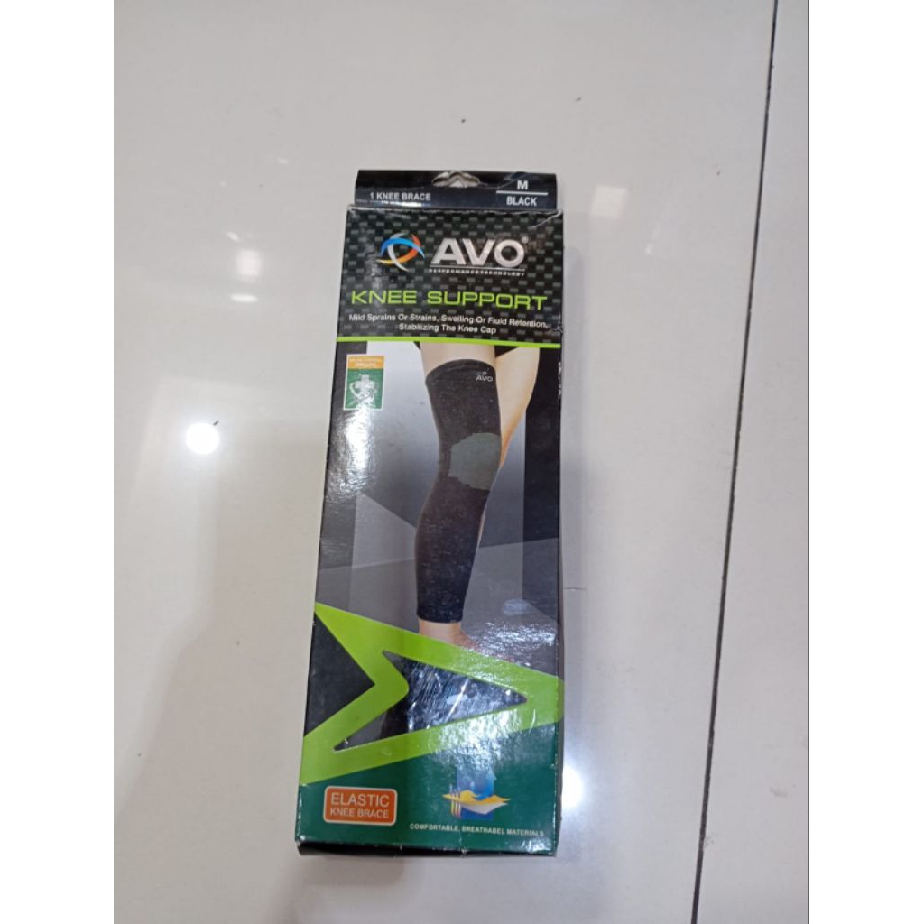 AVO KNEE SUPPORT LONG ELASTIC KNEE BRACE