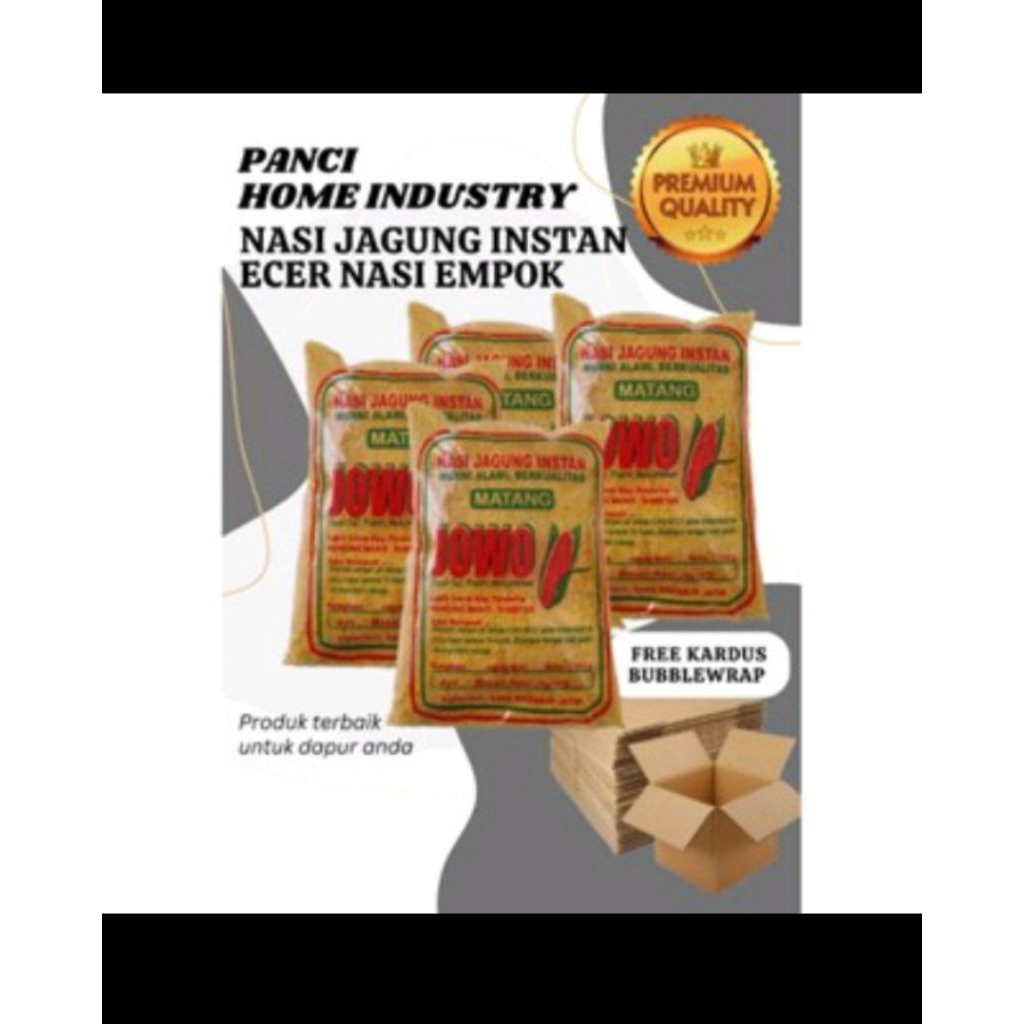 

nasi jagung /nasi ampok