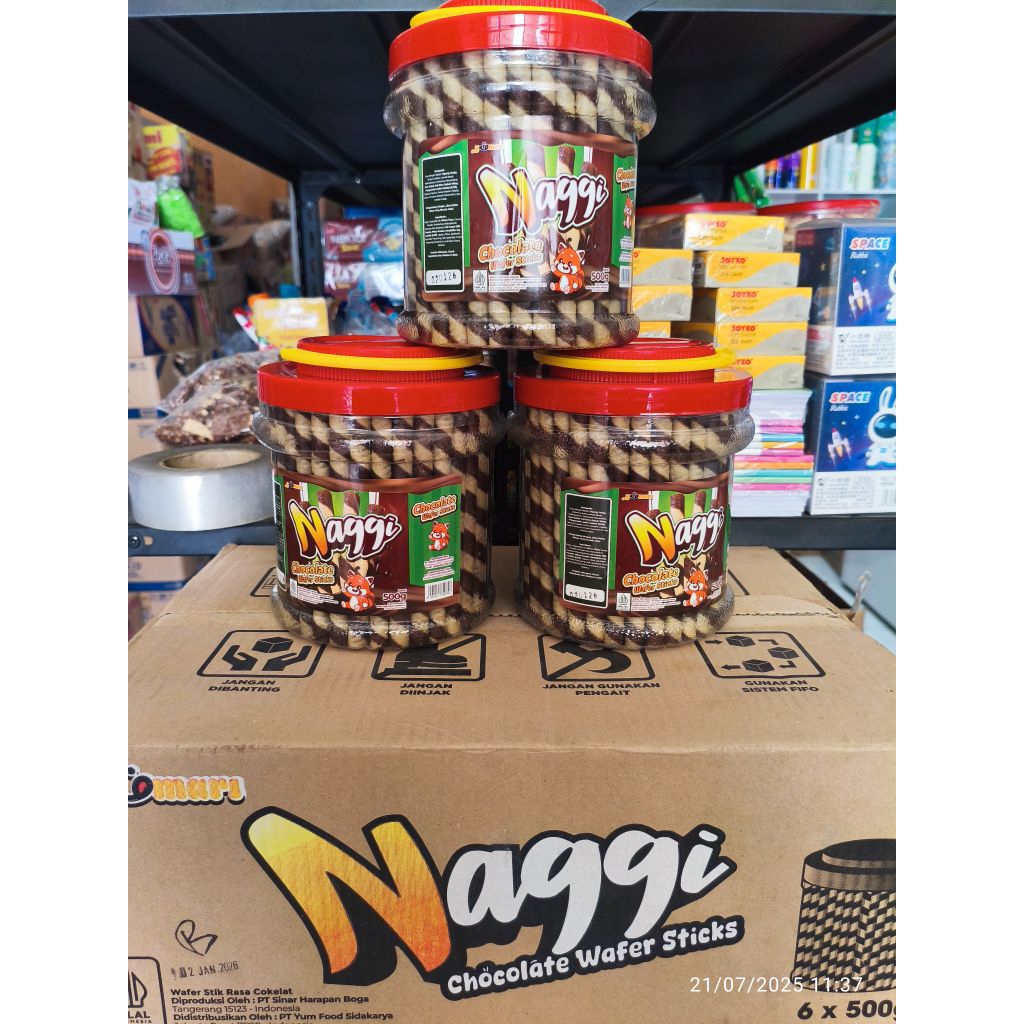 

NAGGI WAFER STICK 500GR