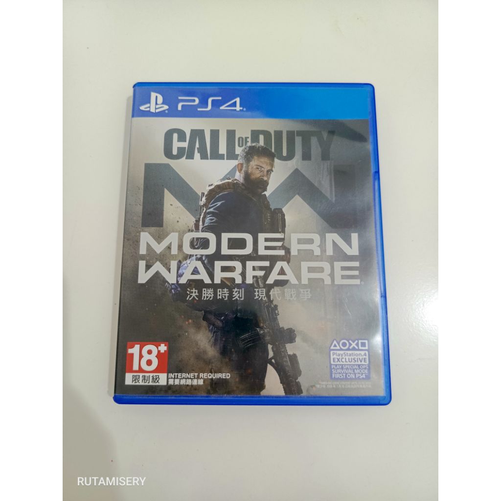 COD Modern Warfare 2019 remake kaset bd ps4 call of duty