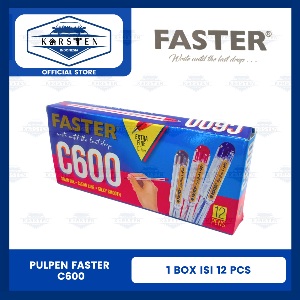 

Pulpen | Bolpen | Pena Faster C600